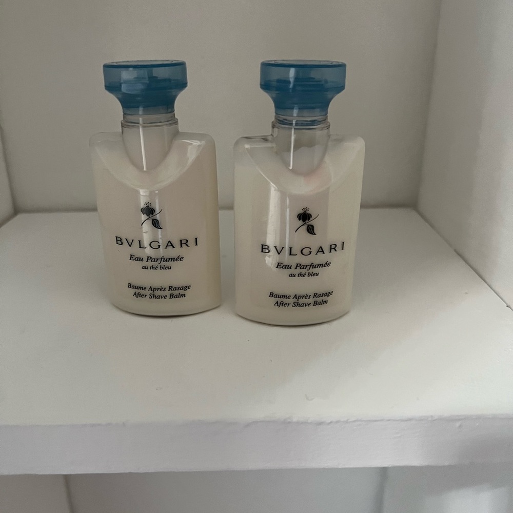 Bvlgari men’s blue after shave balm travel mini